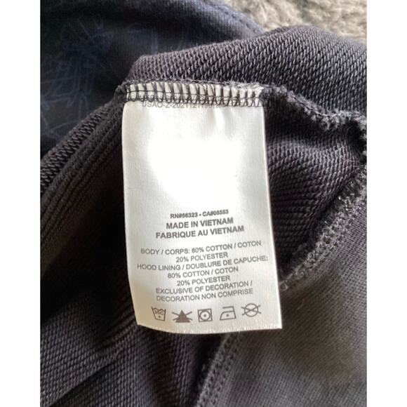 Jordan Men's Michigan Wolverines Pullover Hoodie Sweater Basketball Blue Small - Picture 7 of 9